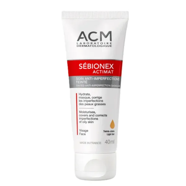 ACM SEBIONEX ACTIMAT TEINTE CLAIRE 40ML