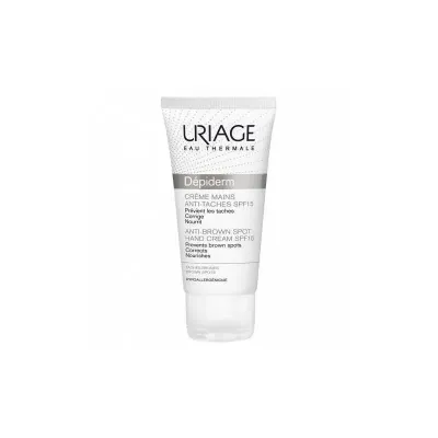 URIAGE DEPIDERM CREME MAINS ANTI-TACHES BRUNES SPF15 50ML