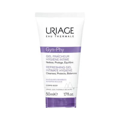 URIAGE GYN PHY GEL FRAICHEUR HYGIENE INTIME MUQUEUSES SENSIBLES 200ML
