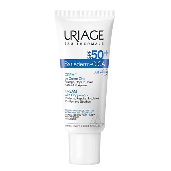 URIAGE BARIEDERM CICA CREME SPF50+ 40ML
