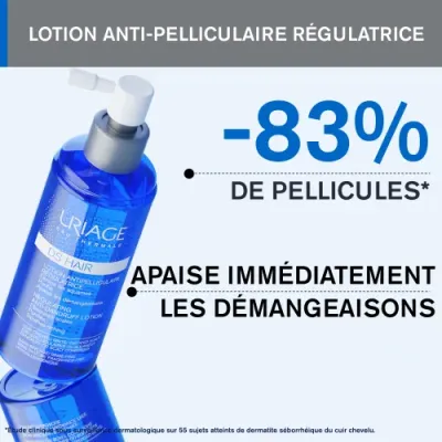URIAGE DS HAIR LOTION ANTIPELLICULAIRE REGULATRICE 100ML
