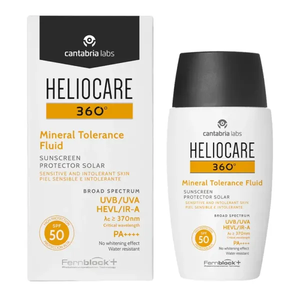 HELIOCARE 360 ​​MINERAL TOLERANCE FLUID SPF50 50ML
