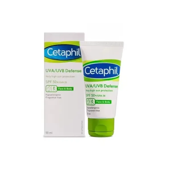 CETAPHIL ECRAN UVA/UVB DEFENSE SPF 50+ 50ML