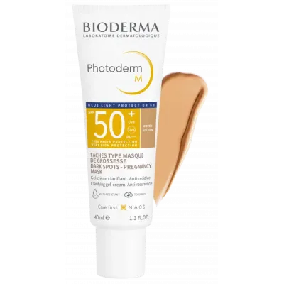 BIODERMA PHOTODERM M GEL CREME TEINTE DOREE SPF50+ 40ML
