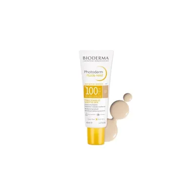 BIODERMA PHOTODERM FLUIDE MAX TEINTE CLAIRE SPF 100+ 40ML