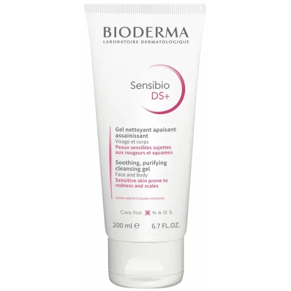 BIODERMA SENSIBIO DS+ GEL NETTOYANT APAISANT 200ML