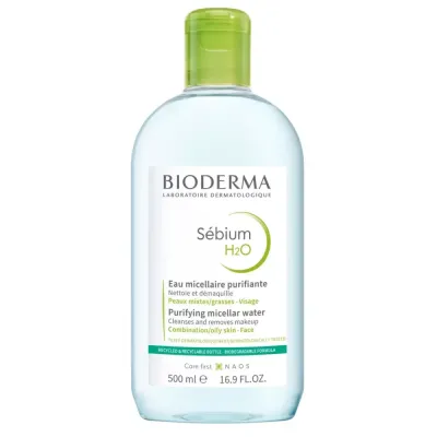 BIODERMA SEBIUM H2O EAU MICELLAIRE 500ML
