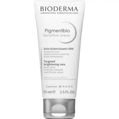 BIODERMA PIGMENTBIO SENSITIVE AREAS SOIN ECLAIRCISSANT CIBLE 75 ML