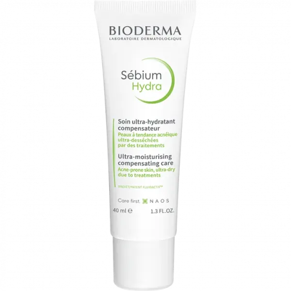 BIODERMA SEBIUM HYDRA SOIN HYDRATANT COMPENSATEUR 40ML