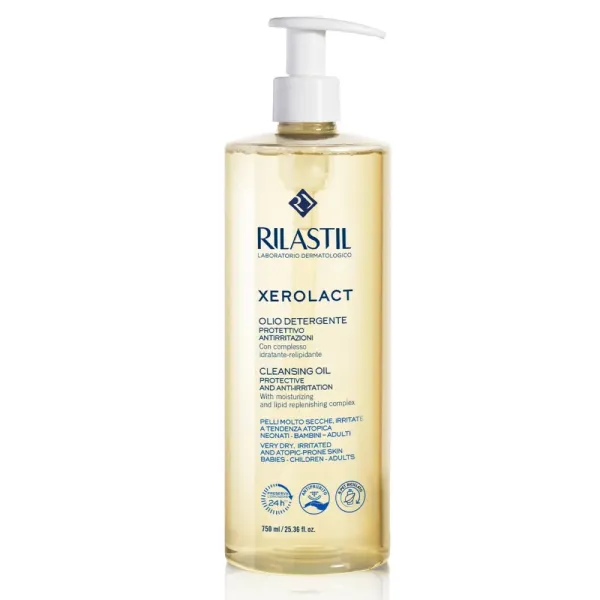 RILASTIL XEROLACT HUILE NETTOYANT 750ML