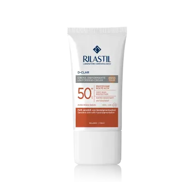 RILASTIL D-CLARV CREME UNIFORMISANTE MEDIUM SPF50+ 50ML