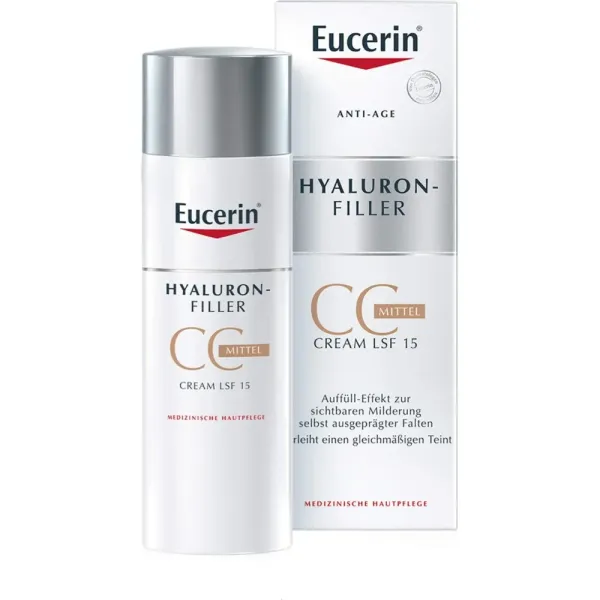 EUCERIN HYALURON-FILLER CC CREAM MEDIUM SPF 15 50ML