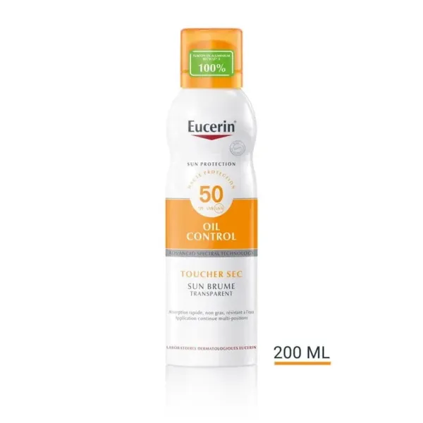 EUCERIN SUN SENSITIVE PROTECT BRUME TRANSPARENTE SPF50  200ML