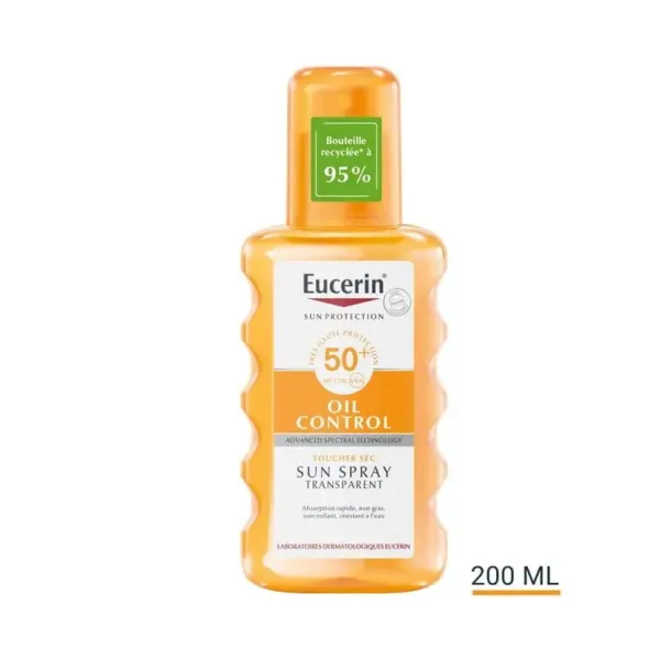 EUCERIN SUN SENSITIVE PROTECT SPRAY TRANSPARENT SPF50 200ML
