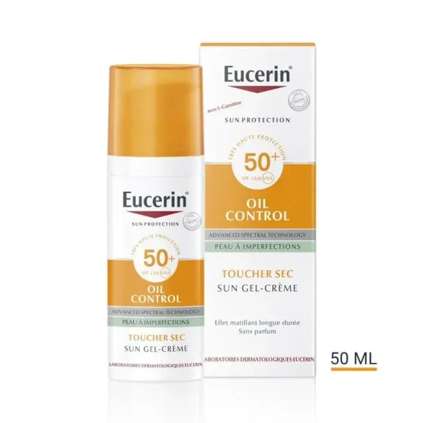 EUCERIN SUN PHOTOAGING CONTROL GEL CREME TEINTE MEDIUM SPF50+ 50ML