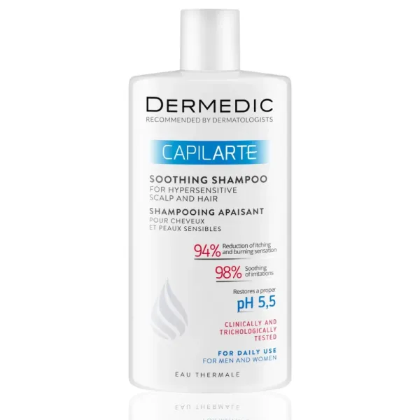 DERMEDIC CAPILARTE SHAMPOOING NORMALISANT POUR CHEVEUX HYPERSENSIBLE 300ML