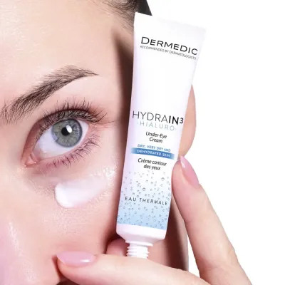 DERMEDIC HYDRAIN 3 CREME CONTOUR DES YEUX HYDRATANT 15ML