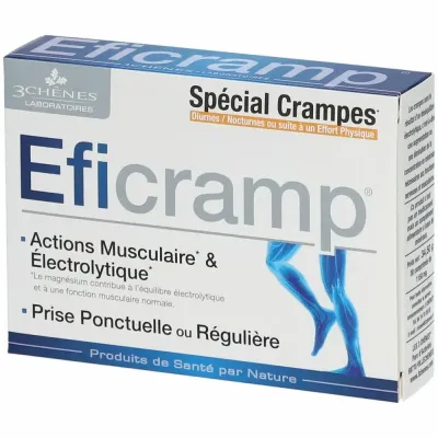 3 CHENES EFICRAMP 30 COMPRIMES