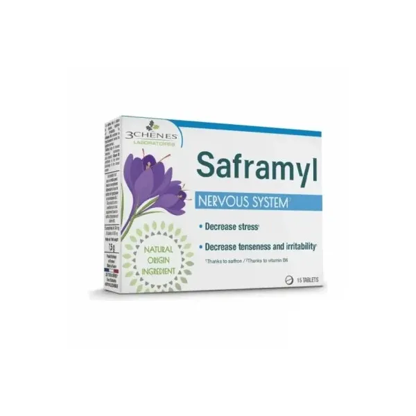 3 CHENES SAFRAMYL 15 COMPRIMES