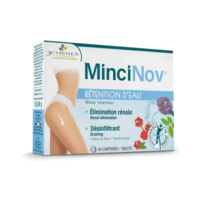 3 CHENES ANTI EAU DESINFILTRANT ET AMINCISSANT 30 COMPRIMES