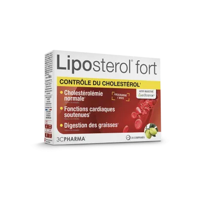3 CHENES LIPOSTEROL FORT 30 COMPRIMES