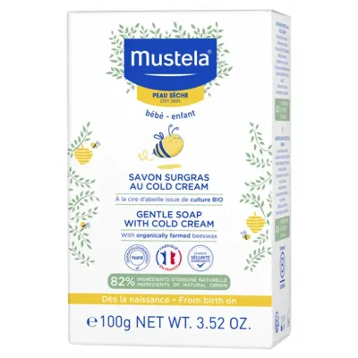 MUSTELA SAVON AU COLD CREAM NUTRI PROTECTEUR 100G