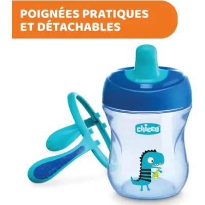 CHICCO TASSE TRANSITION 6M+ BLEU  200ML