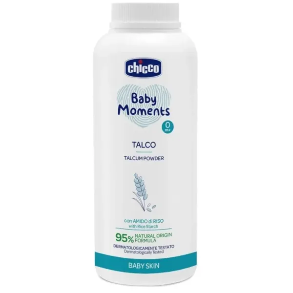 CHICCO TALC POUDRE  BABY MOMENT 0M+ 150gr