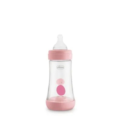 CHICCO PERFECT 5 BIBERON EN PLASTIQUE 2M+ 240ML