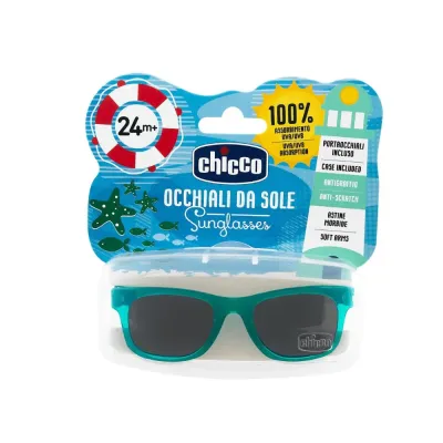 CHICCO LUNETTES DE SOLEIL GARCON VERT 24M+