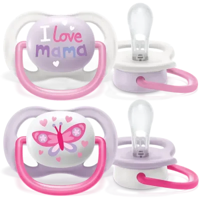 AVENT 2 SUCETTES 0-6M SCF080/02