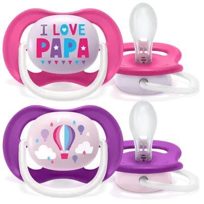 AVENT  2 SUCETTES 6-18M SCF080/04