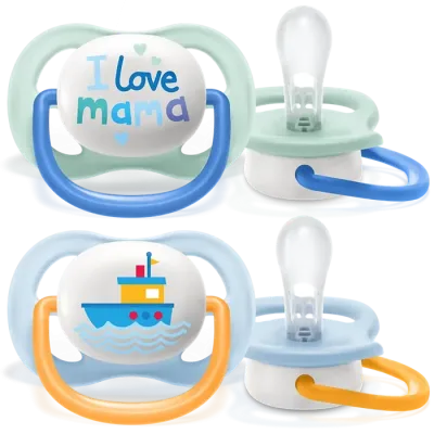 AVENT 2 SUCETTES 0-6M SCF080/01