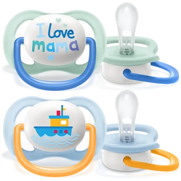 AVENT 2 SUCETTES 0-6M SCF080/01