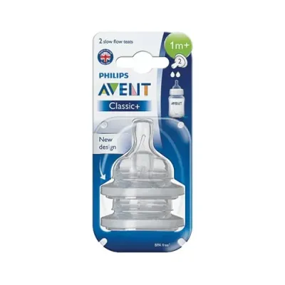 AVENT 2 TETINE ANTI-COLIQUE 1M+  SCF632/27