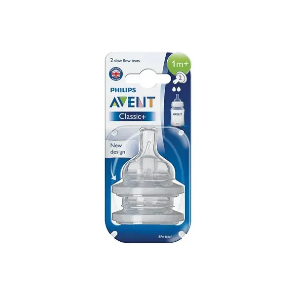 AVENT 2 TETINE ANTI-COLIQUE 1M+  SCF632/27