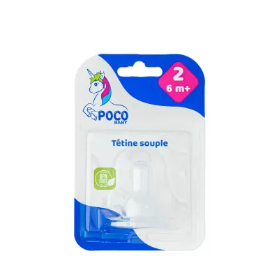 POCO BABY TETINE SOUPLE 2EME AGE