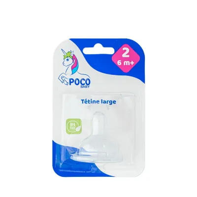 POCO BABY TETINE LARGE 2EME AGE