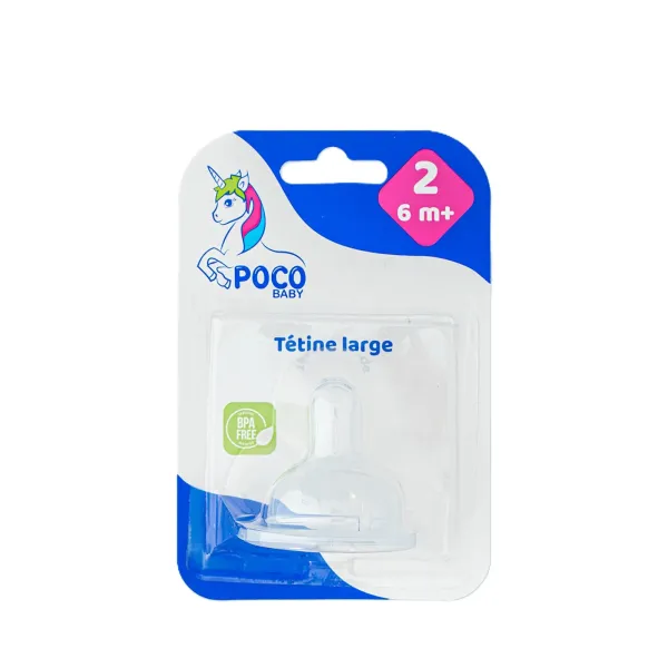 POCO BABY TETINE LARGE 2EME AGE