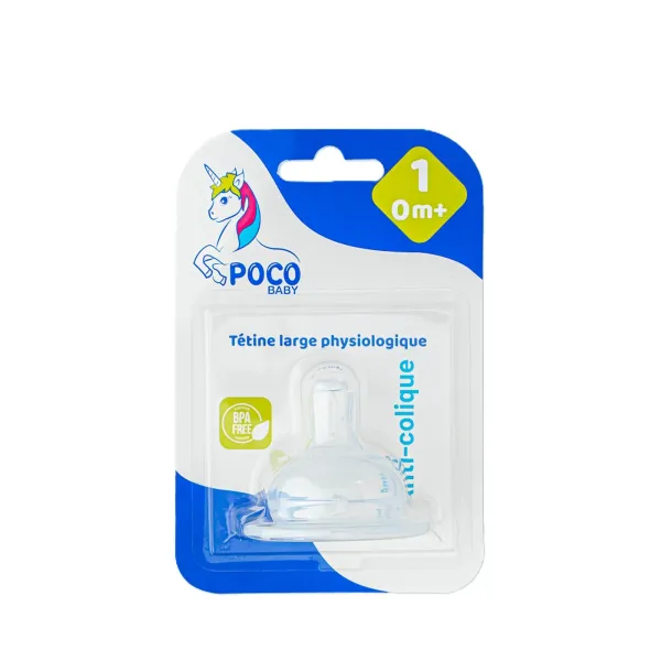 POCO BABY TETINE LARGE PHYSIOLOGIQUE 1ER AGE