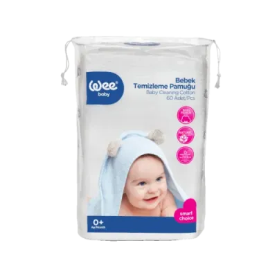 WEE BABY COTON CARRÉ B/60
