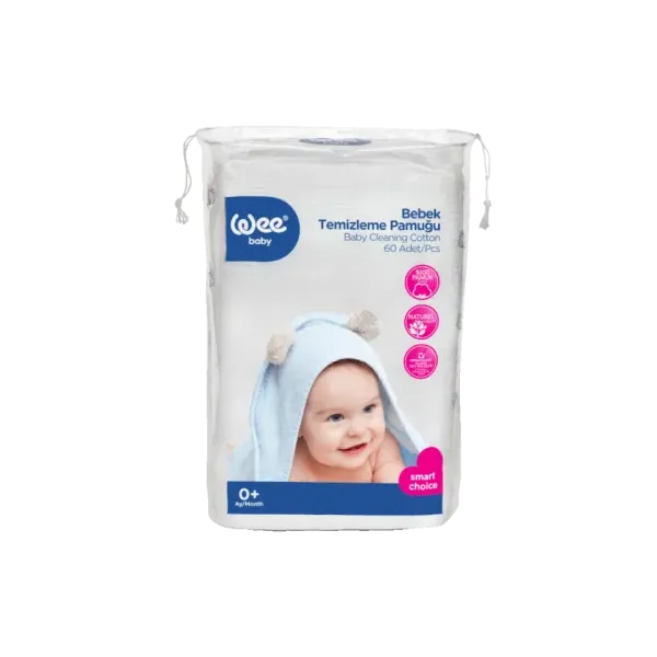 WEE BABY COTON CARRÉ B/60