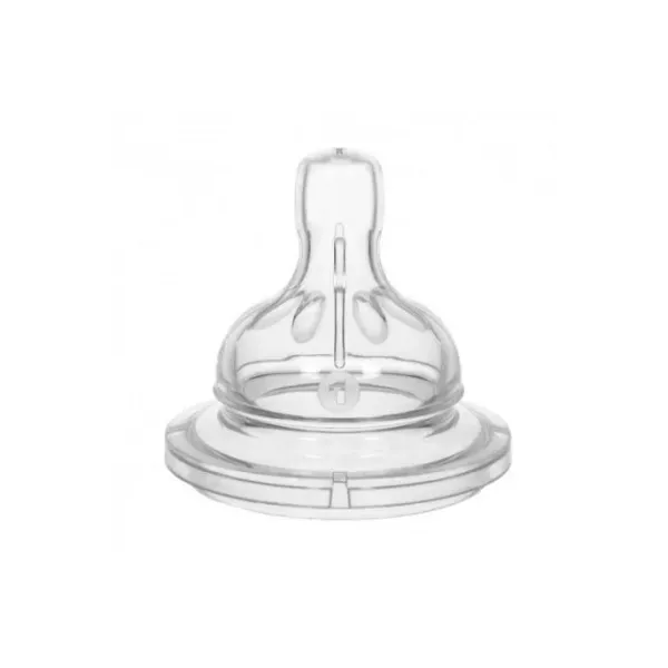 WEE BABY TETINE EN SILICONE COL LARGE 0-6M 828