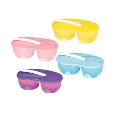 WEE BABY BOL ET CUILLERE AVEC 2 RÉSERVOIRS 886