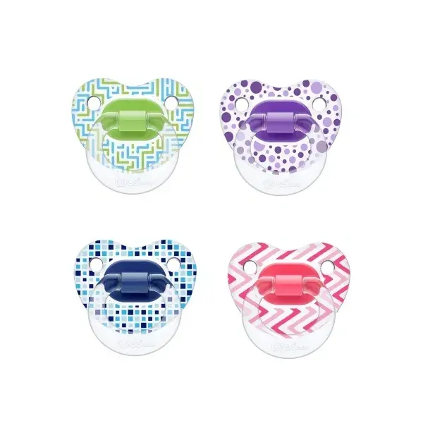 WEE BABY SUCETTE TRANSPARENTE DECOREE 0-6M 836