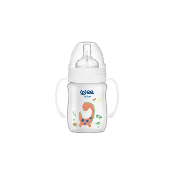 WEE BABY BIBERON COL LARGE PP AVEC POINGEE 0-6M 150 ML