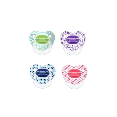WEE BABY SUCETTE TRANSPARENTE DECOREE 6-18M 837