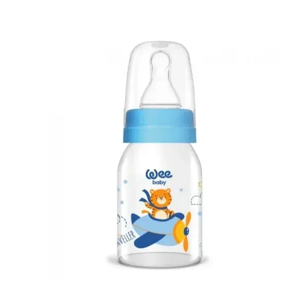 WEE BABY BIBERON EN VERRE CLASSIQUE 0-6 M 125ML 877