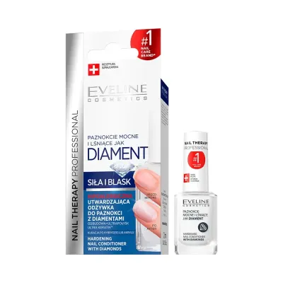 EVELINE COSMETICS DIAMOND HARD AND SHINY NAILS 12ML