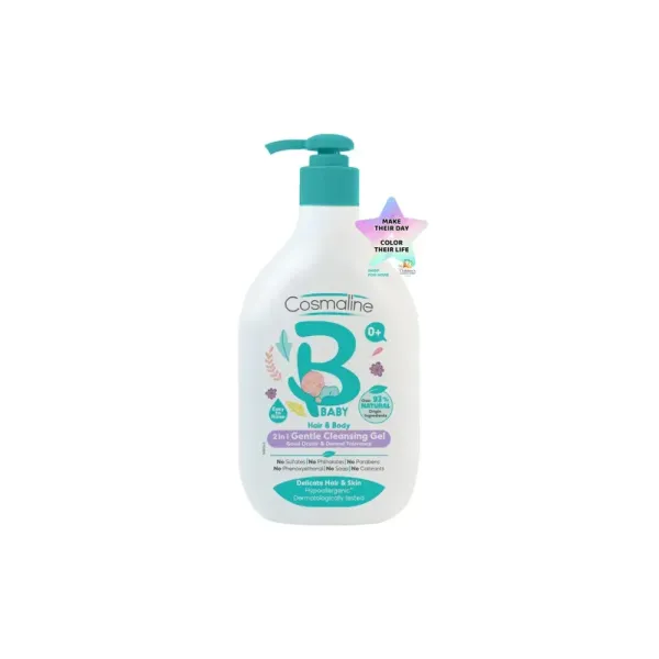 COSMALINE BEBE GEL BAIN MOUSSANT 500ML
